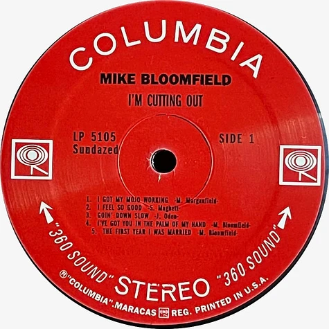 Mike Bloomfield - I'm Cutting Out