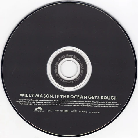 Willy Mason - If The Ocean Gets Rough