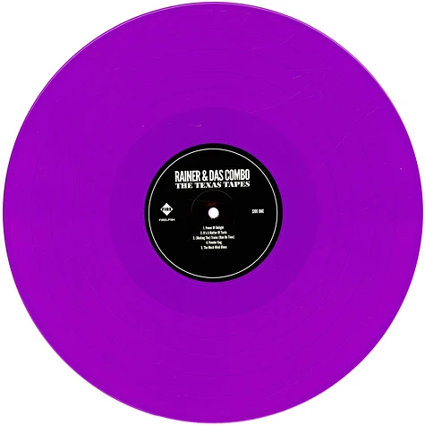 Rainer & Das Combo - The Texas Tapes Purple Vinyl Edition