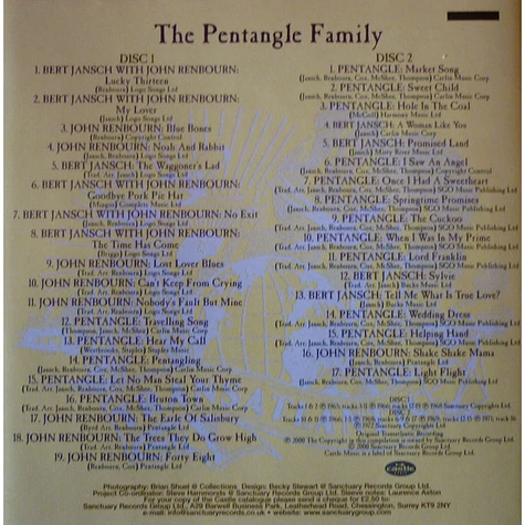 V.A. - The Pentangle Family