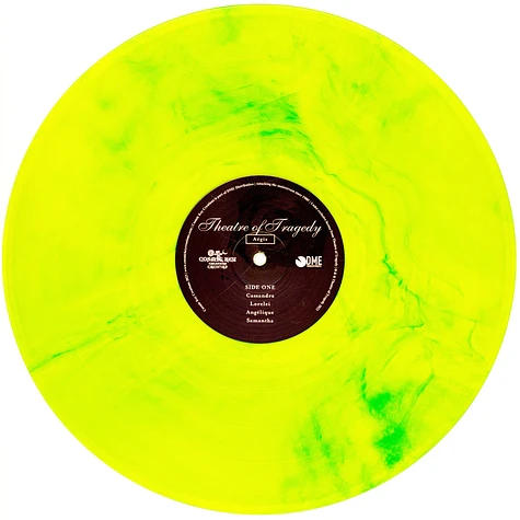 Theatre Of Tragedy - Aegis Yellow / Blue Smoke Vinyl Edition