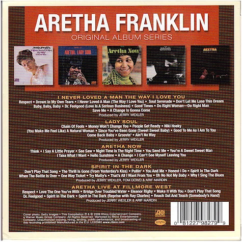 Aretha Franklin - Original Album Series