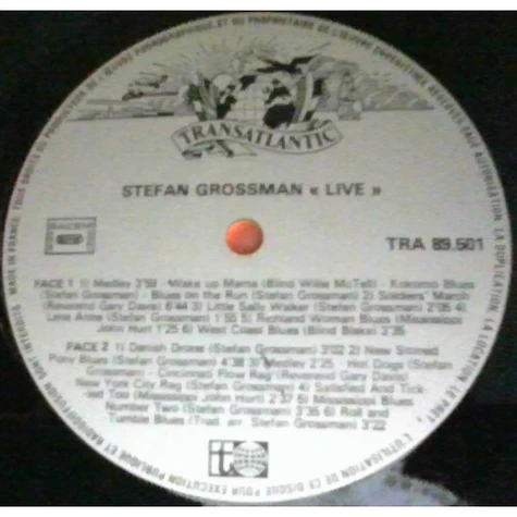 Stefan Grossman - Stefan Grossman Live