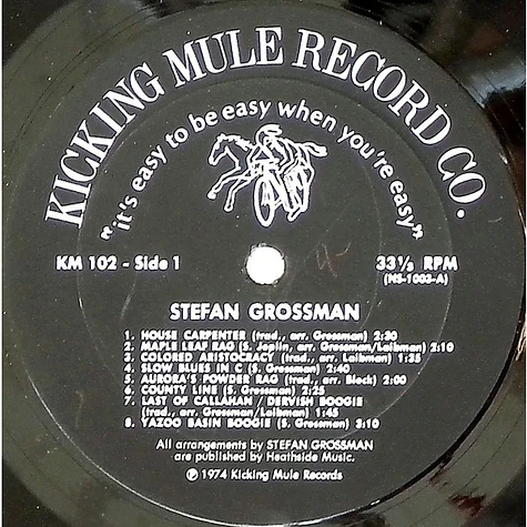 Stefan Grossman - Yazoo Basin Boogie