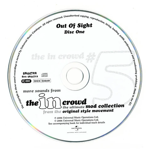V.A. - Out Of Sight - More Sounds From The In Crowd