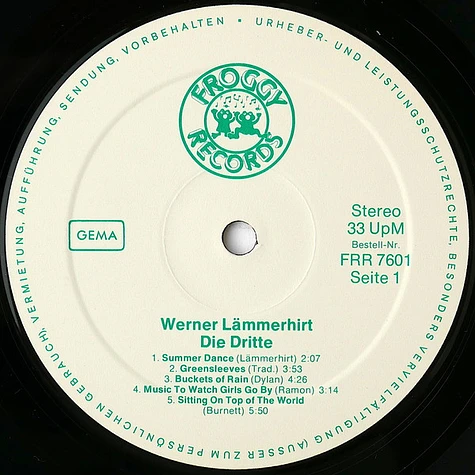 Werner Lämmerhirt - Die Dritte