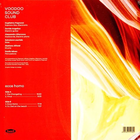 Voodoo Sound Club - Ecce Homo Split Black Vinyl Edition