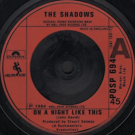 The Shadows - On A Night Like This