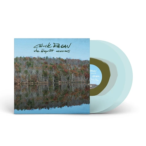 Chuck Ragan of Hot Water Music - Blueprint Sessions Swamp Green In Electric Blue / Brown In Electric Blue Vinyl Edition