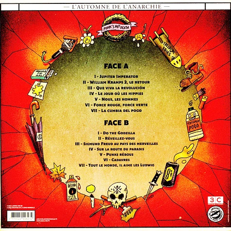 Ludwig Von 88 - L'automne De L'anarchie Clear Red Vinyl Edition