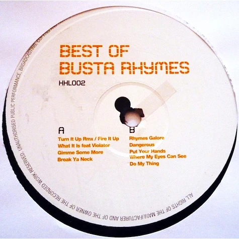 Busta Rhymes - Best Of Busta Rhymes