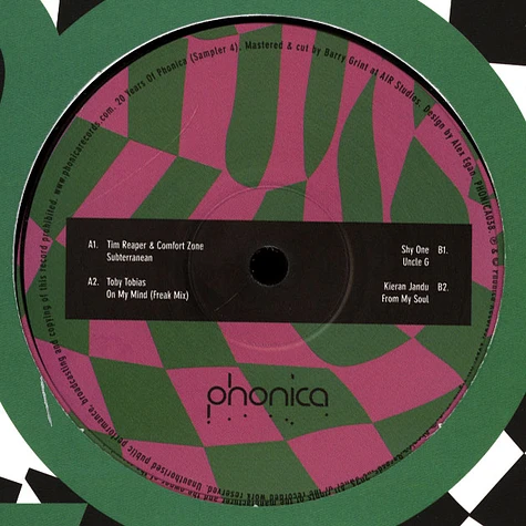 V.A. - 20 Years Of Phonica: Sampler 4