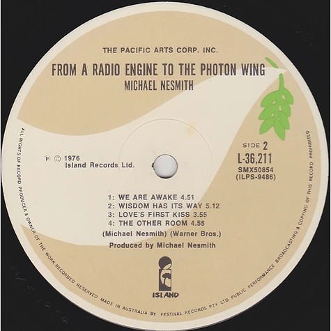 Michael Nesmith - From A Radio Engine To The Photon Wing