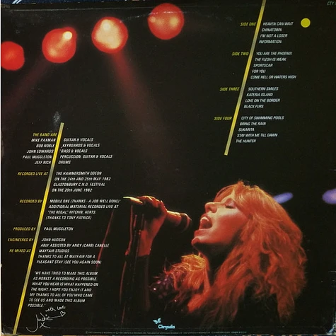 Judie Tzuke - Road Noise - The Official Bootleg