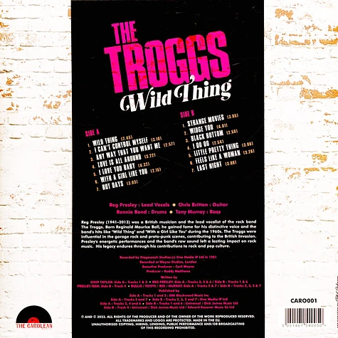 The Troggs - Wild Thing