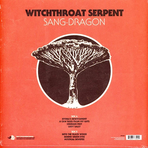 Witchthroat Serpent - Sang Dragon Black Vinyl Edition