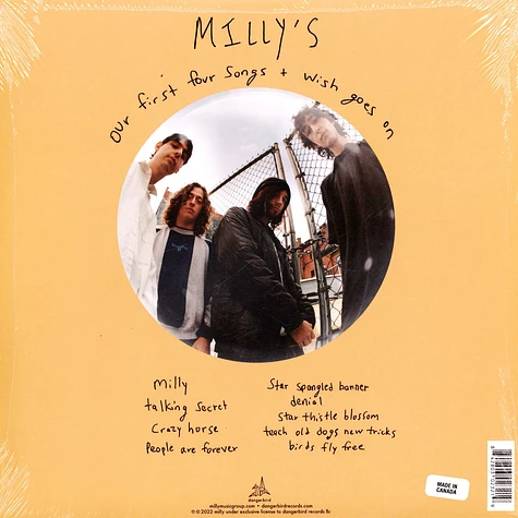 Milly - Our First Four Songswish Goes On