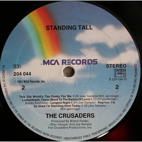 The Crusaders - Standing Tall