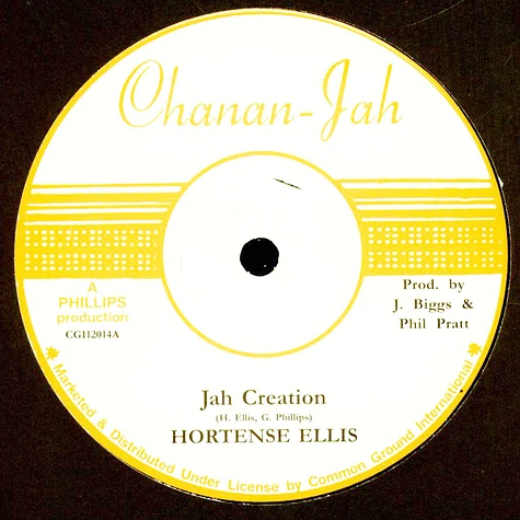Hortense Ellis - Jah Creation / You Done Me Wrong