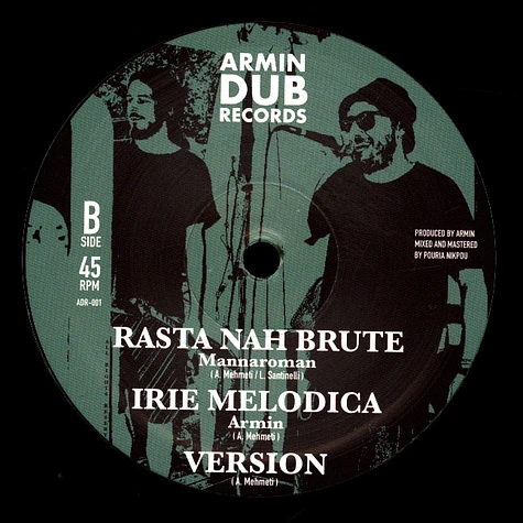 Mannaroman, Sax N Dub / Mannaroman, Armin - Praise Jah, Irie Sax,, Version / Rasta Nah Brute, Irie Melodica, Version