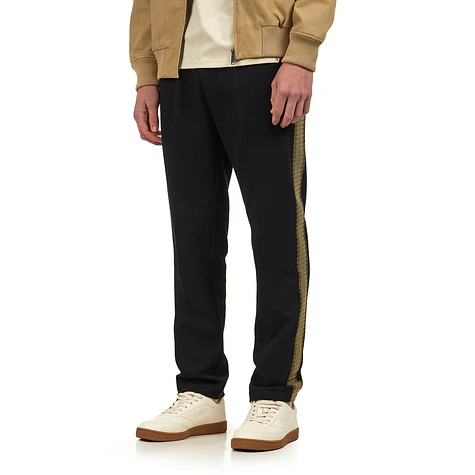 Fred Perry Crochet Tape Track Pant (Black) HHV