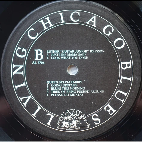 Detroit Junior / Luther "Guitar Junior" Johnson / Queen Sylvia Embry - Living Chicago Blues Volume 6