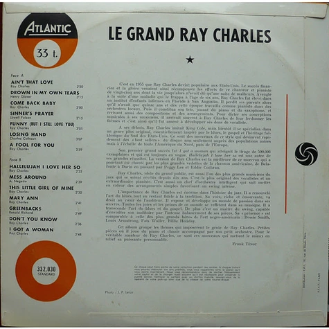 Ray Charles Et Raelets - Ray Charles Et Les Raelets