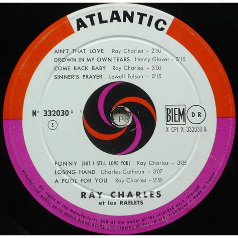Ray Charles Et Raelets - Ray Charles Et Les Raelets