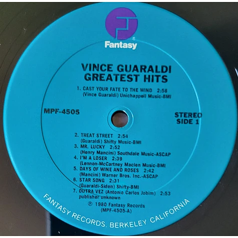 Vince Guaraldi - Greatest Hits