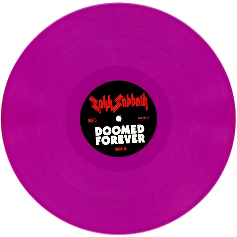 Zakk Sabbath - Doomed Forever Forever Doomed Purple Vinyl Edition