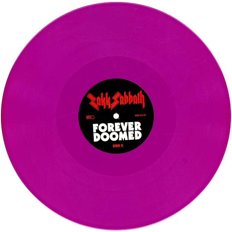 Zakk Sabbath - Doomed Forever Forever Doomed Purple Vinyl Edition