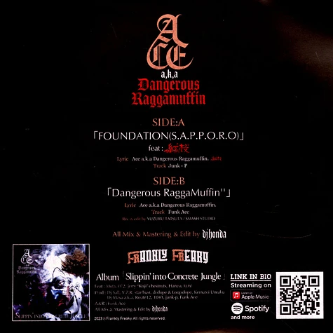 Ace A.K.A. Dangerousraggamuffin - Foundation (S.A.P.P.O.R.O.)