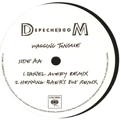 Depeche Mode - Wagging Tongue Remixes