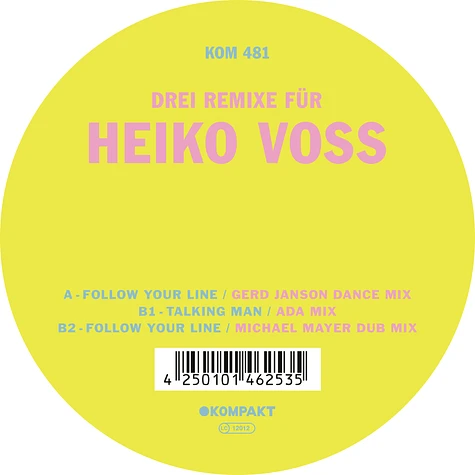 Heiko Voss - 3 Remixe Für Heiko Voss