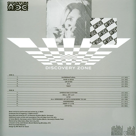 Discovery Zone - Quantum Web HHV Exclusive Hologram Sticker Vinyl Edition