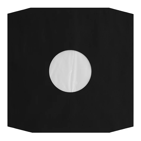Vinyl Care - Antistatic Inner Sleeves for 12" Records - Black - 80 g/m² - Corner Cut