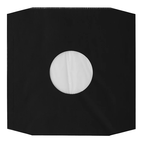 Vinyl Care - Antistatic Inner Sleeves for 12" Records - Black - 80 g/m² - Corner Cut