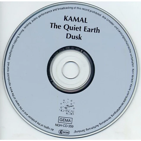 Kamal - The Quiet Earth - Dusk