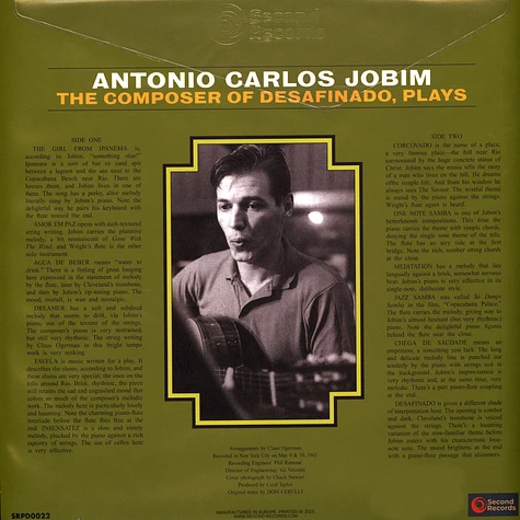 Antonio Carlos Jobim - The Composer Of Desafinado Orange Vinyl Edition