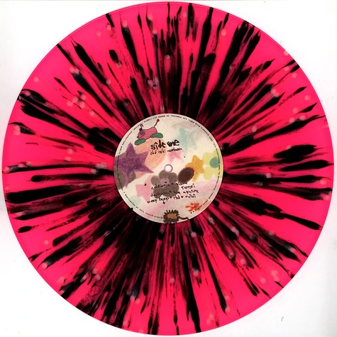 Neggy Gemmy - CBD Reiki Moonbeam Pink & Black Splattered Vinyl Edition