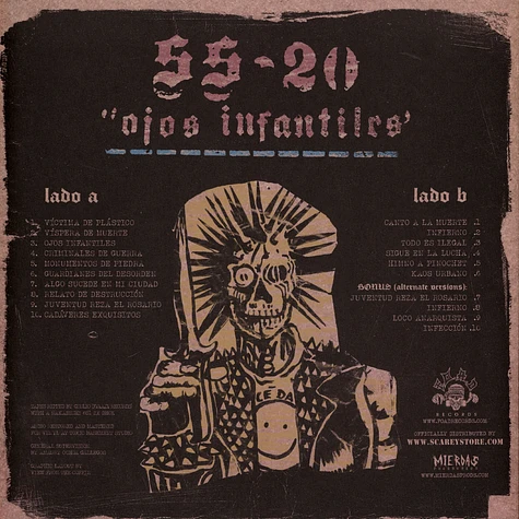 SS-20 - Ojos Infantiles Black Vinyl Edition