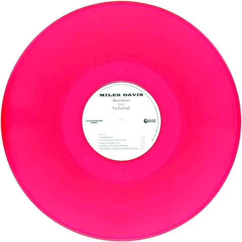 Miles Davis - Ascenseur Pour L'echafaud Magenta Vinyl Edition