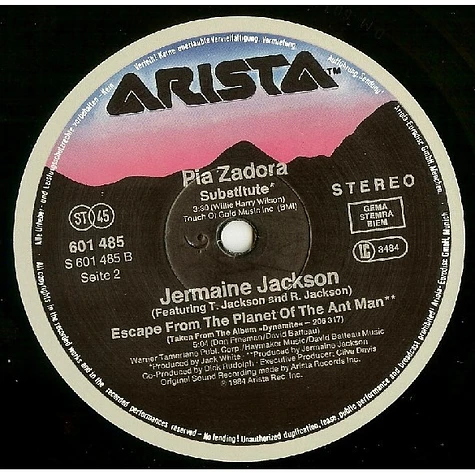 Jermaine Jackson And Pia Zadora - When The Rain Begins To Fall