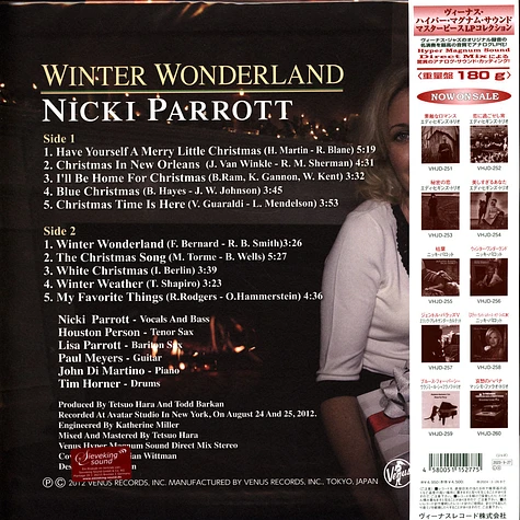 Nicki Parrott - Winter Wonderland