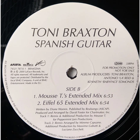 Toni Braxton - Spanish Guitar