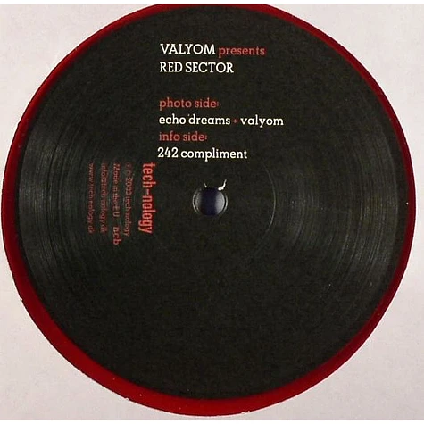 Valyom - Red Sector Red Vinyl Edition