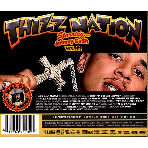 Johnny Cash (Rapper) - Thizz Nation Volume 11 Starring Johnny Cash