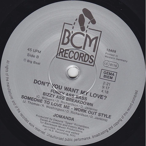 Jomanda - Don't You Want My Love