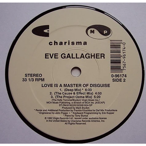 Eve Gallagher - Love Is A Master Of Disguise