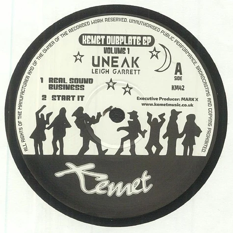 Uneak - Kemet Dubplate Ep Volume 1